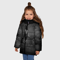 Куртка зимняя для девочки EMINEM, цвет: 3D-красный — фото 2