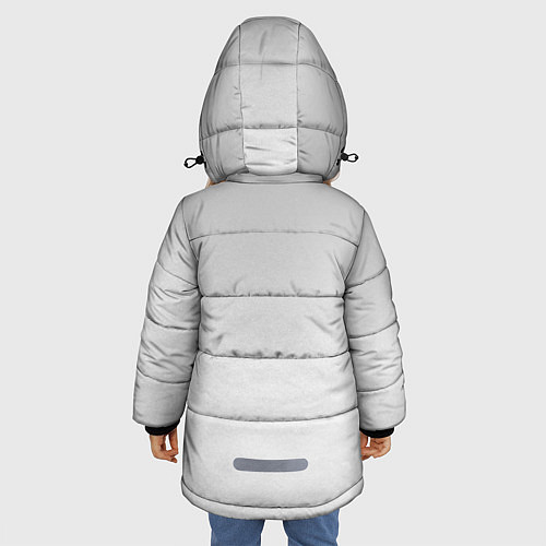 Зимняя куртка для девочки Флойд Мейвезер / 3D-Красный – фото 4