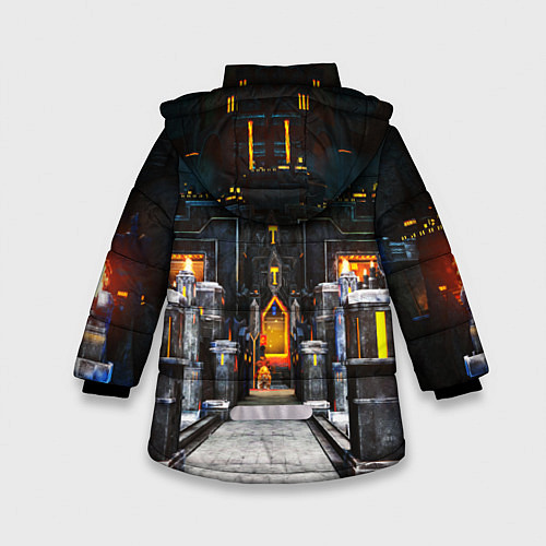 Зимняя куртка для девочки HEROES 3 / 3D-Черный – фото 2