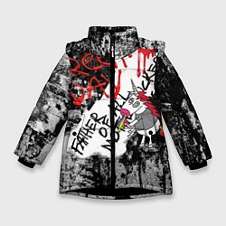 Куртка зимняя для девочки Green Day - Father of All MF, цвет: 3D-черный