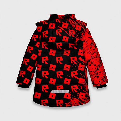Зимняя куртка для девочки ROBLOX / 3D-Черный – фото 2