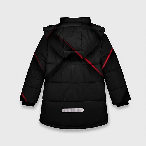 Зимняя куртка для девочки TOYOTA / 3D-Черный – фото 2
