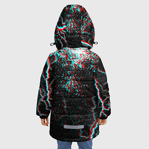 Зимняя куртка для девочки DEVIL MAY CRY DMC / 3D-Красный – фото 4