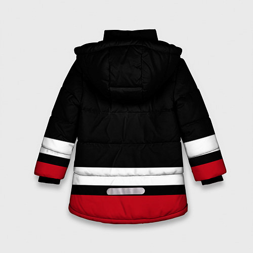Зимняя куртка для девочки Монреаль Канадиенс / 3D-Черный – фото 2