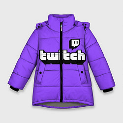 Зимняя куртка для девочки Twitch