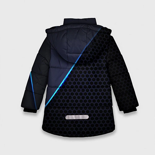 Зимняя куртка для девочки SUBARU / 3D-Черный – фото 2