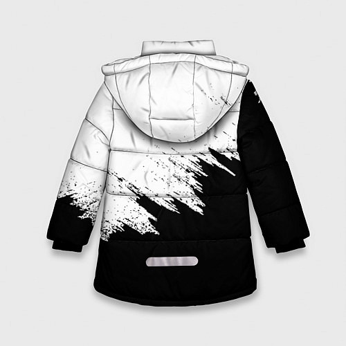 Зимняя куртка для девочки Opel / 3D-Черный – фото 2