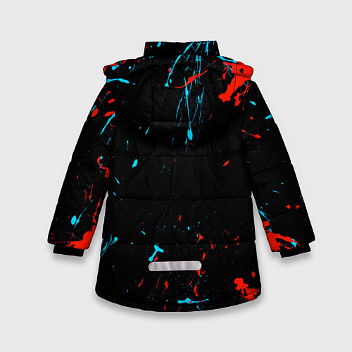 Зимняя куртка для девочки BRAWL STARS MRP / 3D-Черный – фото 2