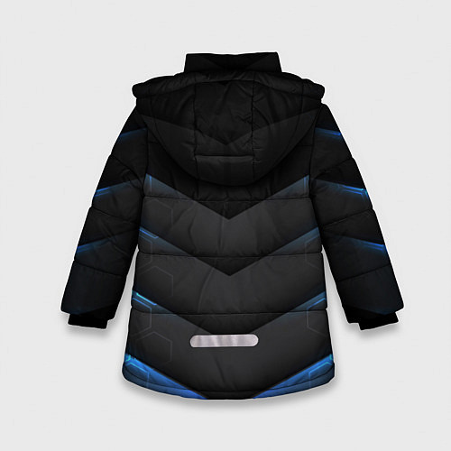 Зимняя куртка для девочки Counter-Strike / 3D-Черный – фото 2