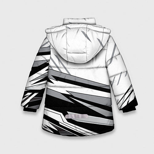 Зимняя куртка для девочки Audi RS / 3D-Черный – фото 2