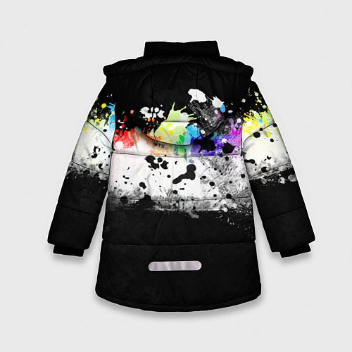Зимняя куртка для девочки THREE DAYS GRACE / 3D-Черный – фото 2