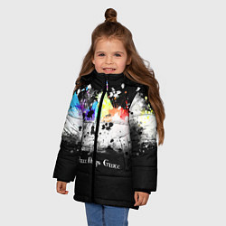 Куртка зимняя для девочки THREE DAYS GRACE, цвет: 3D-черный — фото 2