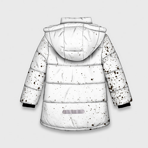 Зимняя куртка для девочки ВЕДЬМАКУ ЗАПЛАТИТЕ / 3D-Черный – фото 2