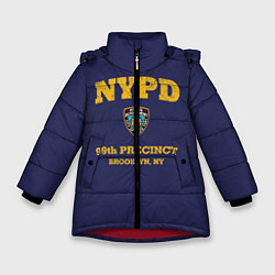 Зимняя куртка для девочки Бруклин 9-9 департамент NYPD