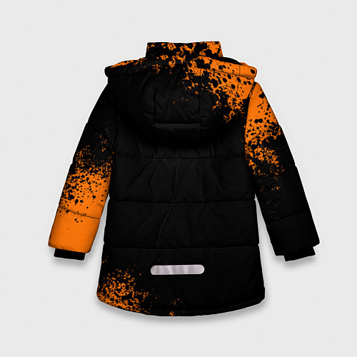 Зимняя куртка для девочки HALF-LIFE / 3D-Черный – фото 2
