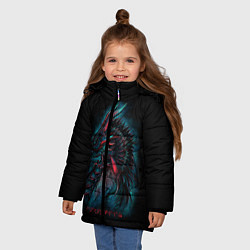 Куртка зимняя для девочки THE ELDER SCROLLS, цвет: 3D-черный — фото 2