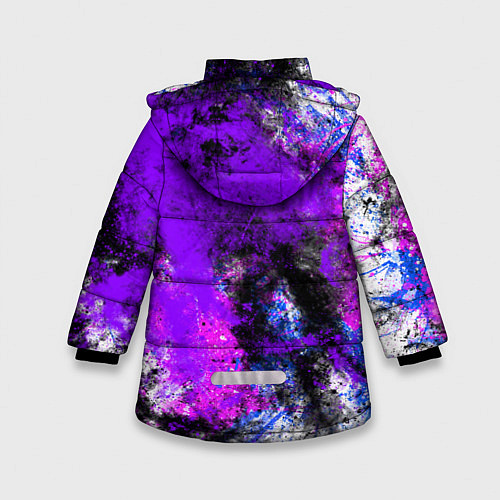 Зимняя куртка для девочки BILLIE ELLISH / 3D-Черный – фото 2