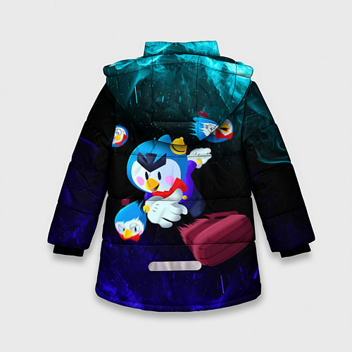 Зимняя куртка для девочки Brawl stars MRP / 3D-Черный – фото 2