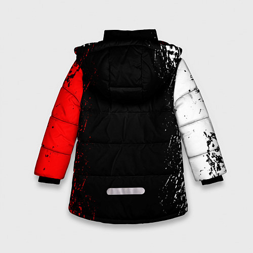 Зимняя куртка для девочки RESIDENT EVIL UMBRELLA / 3D-Черный – фото 2