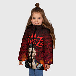 Куртка зимняя для девочки Князь, цвет: 3D-красный — фото 2
