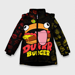 Зимняя куртка для девочки Fortnite Durrr Burger