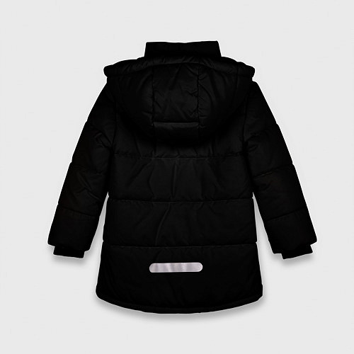 Зимняя куртка для девочки DOOM 25 years / 3D-Черный – фото 2