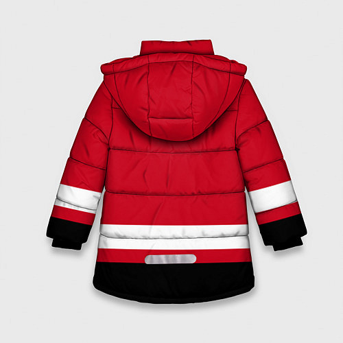 Зимняя куртка для девочки Chicago Blackhawks / 3D-Черный – фото 2