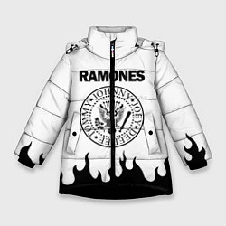 Зимняя куртка для девочки RAMONES