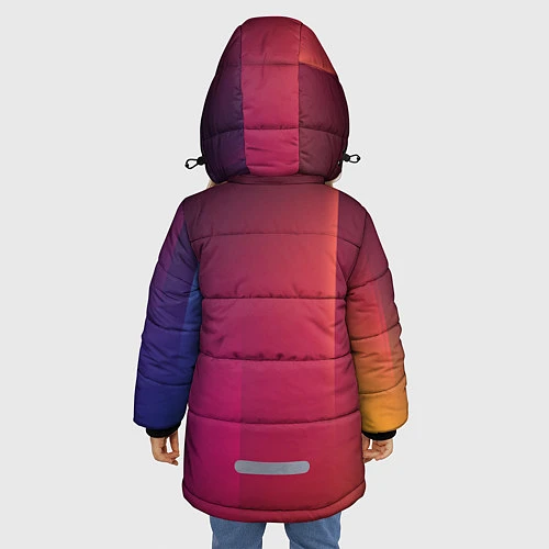 Зимняя куртка для девочки NILETTO / 3D-Светло-серый – фото 4
