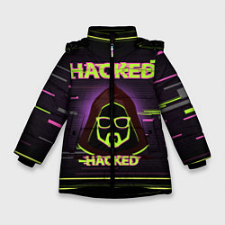 Зимняя куртка для девочки Hacked