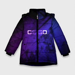 Зимняя куртка для девочки CSGO