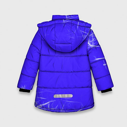 Зимняя куртка для девочки Little Big / 3D-Черный – фото 2