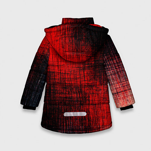Зимняя куртка для девочки АНАРХИЯ / 3D-Черный – фото 2