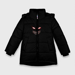 Куртка зимняя для девочки Ug, цвет: 3D-черный