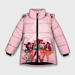 Зимняя куртка для девочки PINK SAILOR MOON