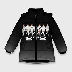 Зимняя куртка для девочки BTS