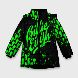 Куртка зимняя для девочки Billie Eilish 3, цвет: 3D-черный