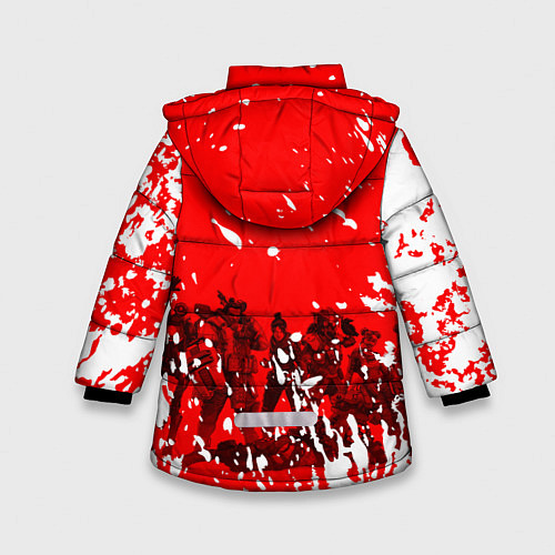 Зимняя куртка для девочки APEX LEGENDS / 3D-Черный – фото 2