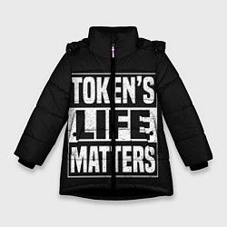 Зимняя куртка для девочки TOKENS LIFE MATTERS