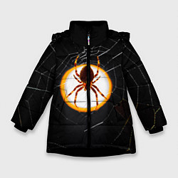 Зимняя куртка для девочки Spider