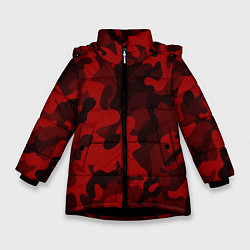 Зимняя куртка для девочки RED MILITARY