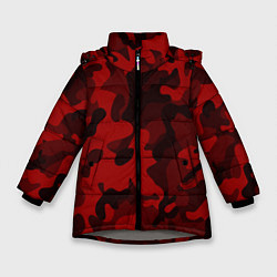 Зимняя куртка для девочки RED MILITARY