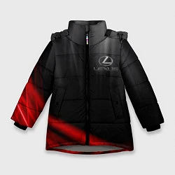 Куртка зимняя для девочки LEXUS, цвет: 3D-светло-серый