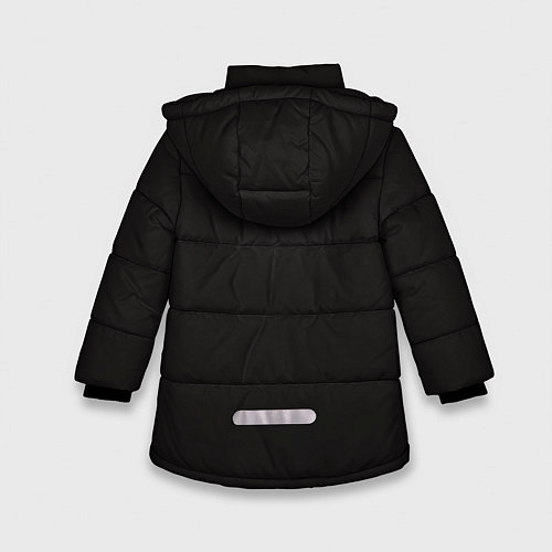 Зимняя куртка для девочки Offspring / 3D-Черный – фото 2