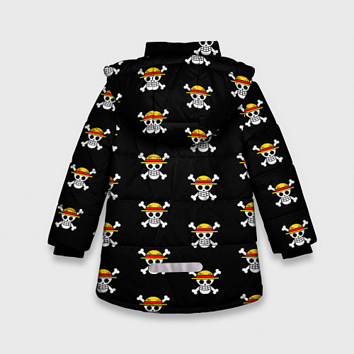 Зимняя куртка для девочки One Piece / 3D-Черный – фото 2