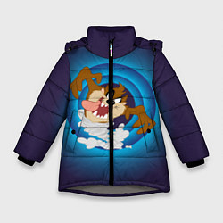 Куртка зимняя для девочки Таз, цвет: 3D-светло-серый