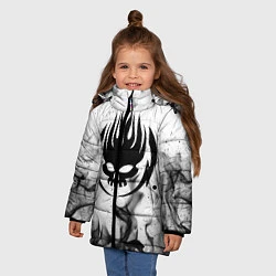Куртка зимняя для девочки THE OFFSPRING, цвет: 3D-черный — фото 2