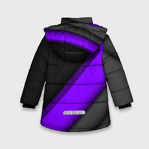 Зимняя куртка для девочки Juventus F C / 3D-Черный – фото 2