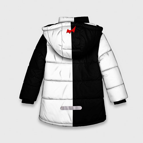 Зимняя куртка для девочки Monokuma / 3D-Черный – фото 2