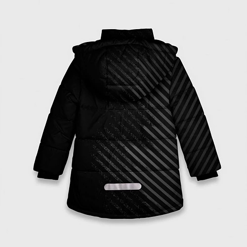 Зимняя куртка для девочки MERCEDES / 3D-Черный – фото 2